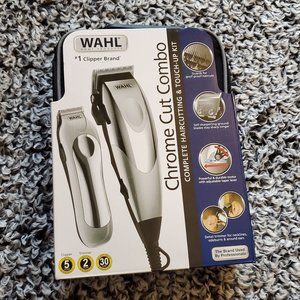 Wahl Clipper band, chrome cut combo, complete haircutting & touch up kit